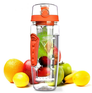 Free Fruit Infuser Juice Shaker Bottle Portable Climbing Camp Bottle