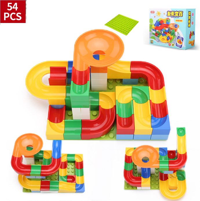 Children Large  Particles Assembled Slide Puzzle Blocks Toys 3-10 Years Old Boy Toy