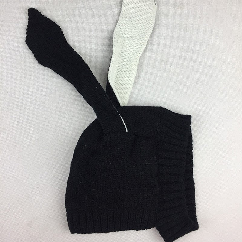 Infant Knitted Baby Hat Adorable Rabbit Long Ear Hat