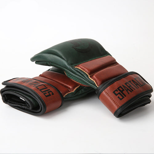 Combat Training Cowhide Hand Printed Retro Boxing Sets