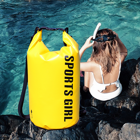 Floating Waterproof Dry Bag 15L Dry and Wet Separation Design