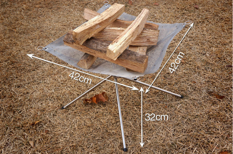 Portable Folding Campfire Stand