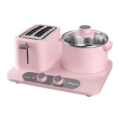 Three-in-one toaster breakfast machine for household use