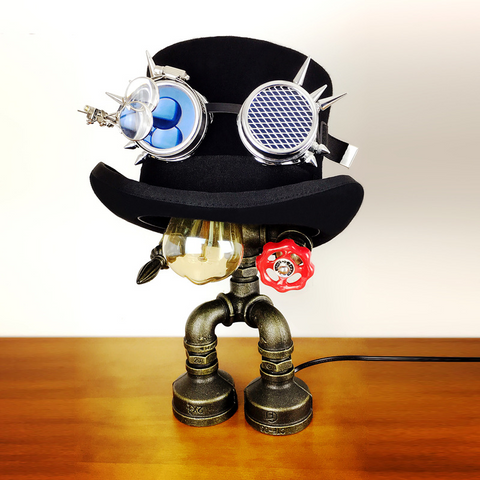 Steampunk creative retro top hat