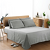 Four-piece Set Of Plain Bedclothes Sheets And Bedding