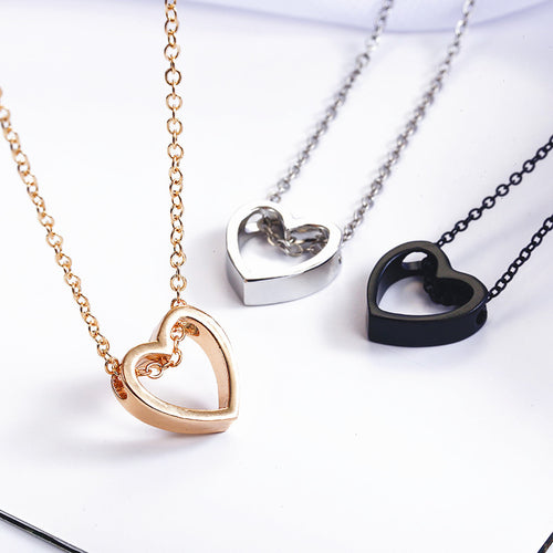 Personality Women's Alloy Love Necklace