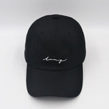 Three Bar Baseball Cap Men's Soft Top Casual