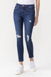 Lovervet Full Size Chelsea Midrise Crop Skinny Jeans - Minihomy