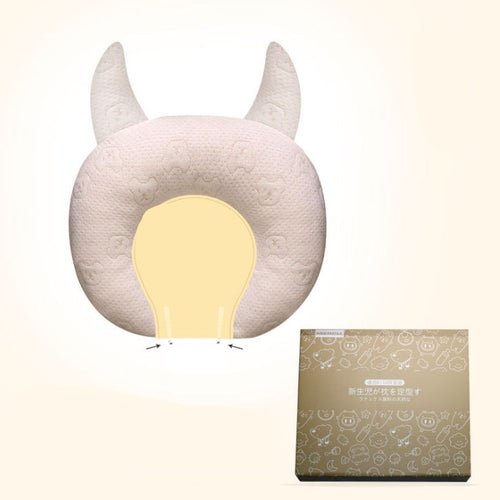 Anti-Flat Head Latex Styling Pillow - Color Cotton Baby Pillow