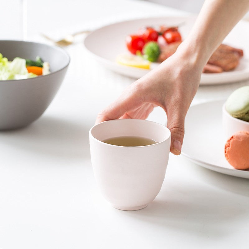 Handmade Solid Color Tea Water Cup Tea Set Small Cup Drinkware