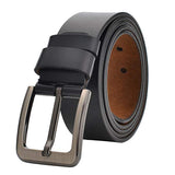 Casual wild two-layer leather belt