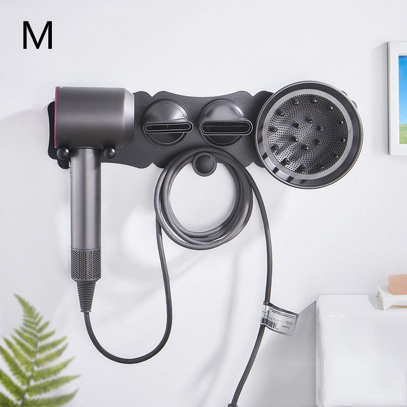 Hair dryer bracket wall mount