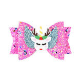 Bright Glitter Kids Fairy Bow Princess Hairgrips