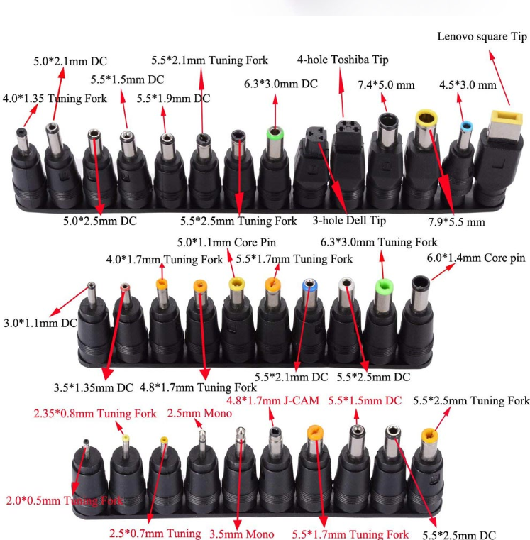 96w 12V24V universal adjustable power adapter - Minihomy