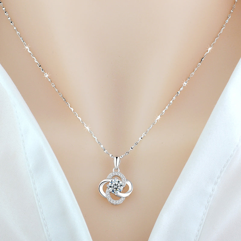 Necklace Female Clover Clavicle Chain For Girlfriend