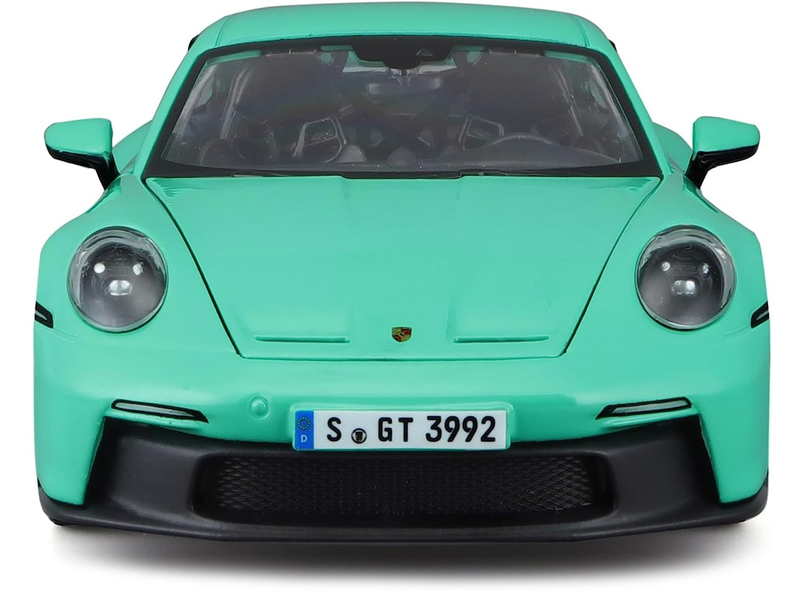 Porsche 911 GT3 Light Green 1/24 Diecast Model Car by Bburago - Minihomy