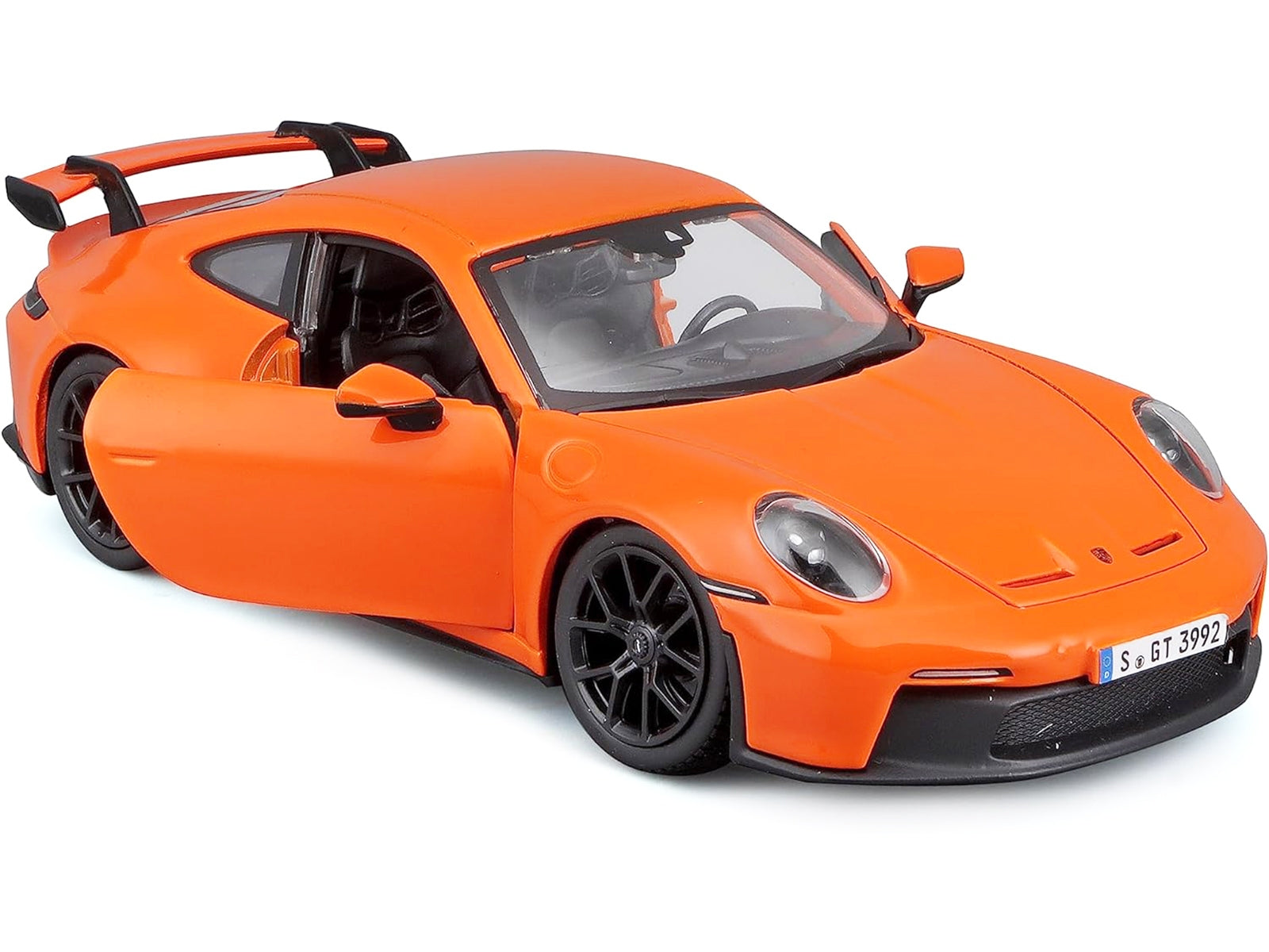 Porsche 911 GT3 Orange 1/24 Diecast Model Car by Bburago - Minihomy