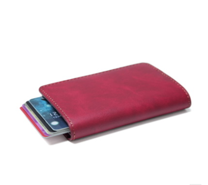 PU Automatic Card Card Holder RFID Multi-function Card Holder