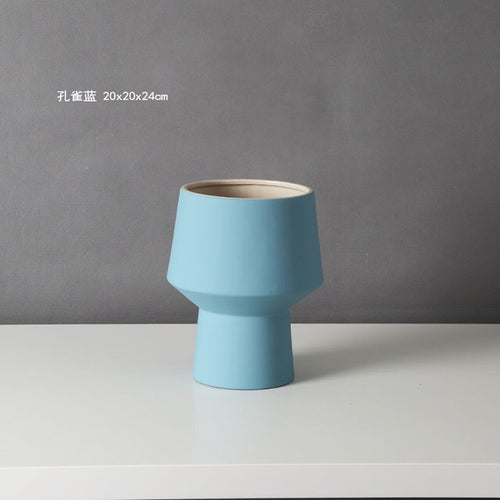 Nordic modern style ceramic vase