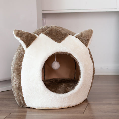 Universal Cartoon Cat House Removable And Washable Doghouse