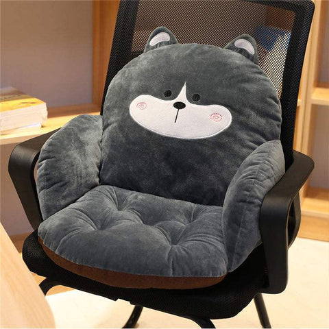 Office chair cushion plush cotton pad