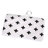 Baby cotton portable diaper changing pad