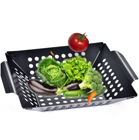 Barbecue dish barbecue tool enamel baking dish vegetable dish baked potato baking dish outdoor barbecue tray - Minihomy