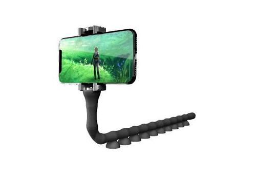 Lazy Bracket Mobile Phone Holder Worm Flexible Phone Suction Cup Stand for Home Wall Desktop Bicycle