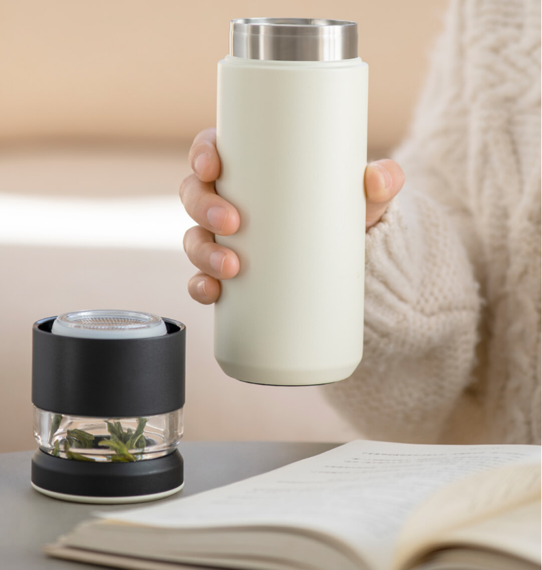 Portable large-capacity stainless steel tea water separation - Minihomy