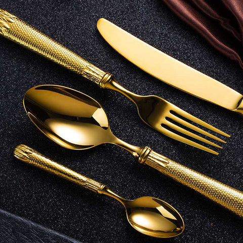 Stainless Steel Steak Cutlery Four-piece Western Cutlery