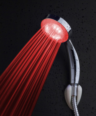 LED color changing colorful led shower