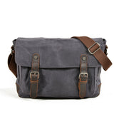 Canvas shoulder bag