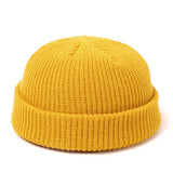 Knitted wool hat