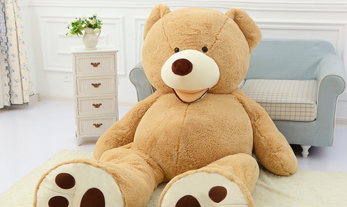 Giant Teddy Bear Plush Toy - Soft and Huggable - Various Sizes