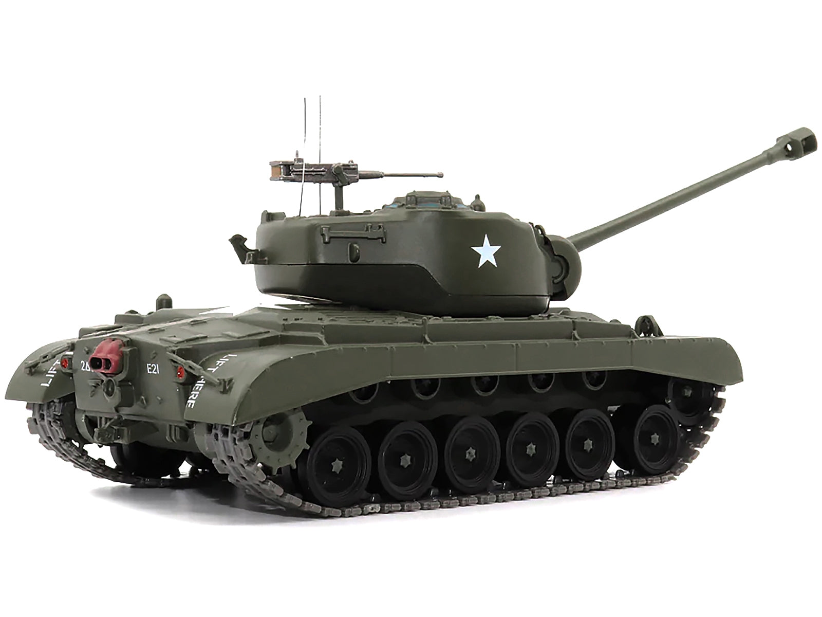 M26 (T26E3) Tank "U.S.A. 2nd Armored Division Germany April 1945" 1/43 Diecast Model by AFVs of WWII - Minihomy