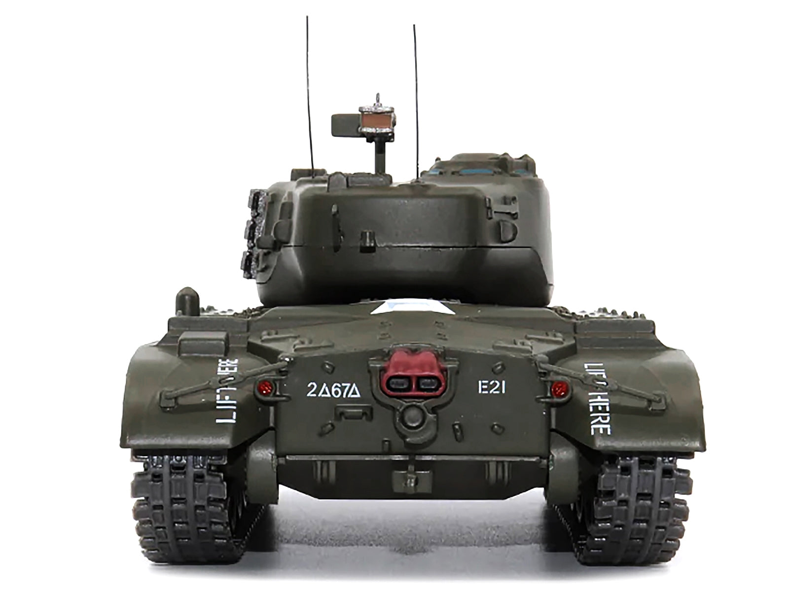 M26 (T26E3) Tank "U.S.A. 2nd Armored Division Germany April 1945" 1/43 Diecast Model by AFVs of WWII - Minihomy