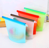 Silicone fresh-keeping bag vacuum sealed bag food  storage bag refrigerator food fruit storage bag