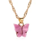 Clavicle Chain Alloy Butterfly Necklace
