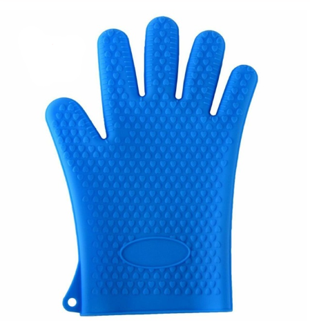 Food Grade Silicone Heat Resistant BBQ Glove Silicone Oven Mitts - Minihomy