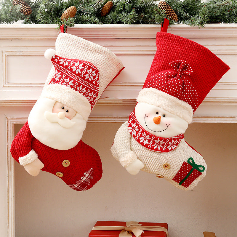 Christmas Decorations & Christmas Knitted Socks - Minihomy