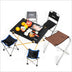 Outdoor camping small folding table aviation light aluminum alloy portable picnic table - Minihomy