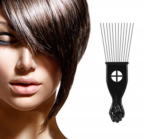 Metal Comb Brush Salon Hairdressing Hairstyle Styling Tool