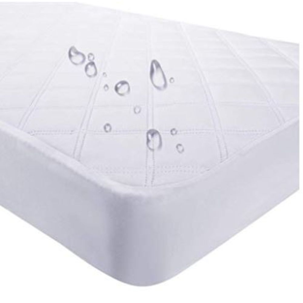 9" Waterproof Bamboo Terry Crib Mattress Pad Liner Mattress Cover Only - Minihomy