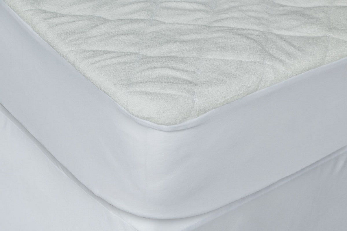 9" Waterproof Bamboo Terry Crib Mattress Pad Liner Mattress Cover Only - Minihomy