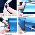 Universal Built-in Steel Disc Car Anti Collision Strip Auto Door Edge Scratch Protecter Bumper Strip