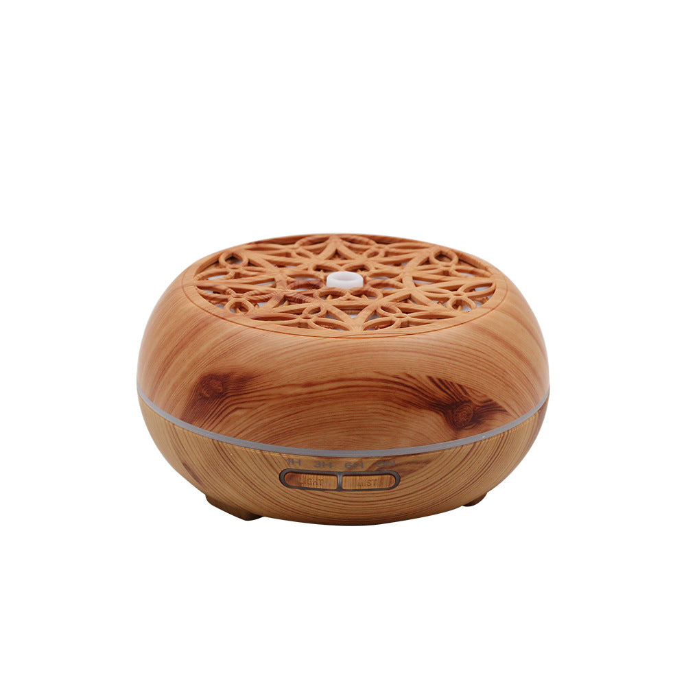 Wood grain hollow aroma diffuser