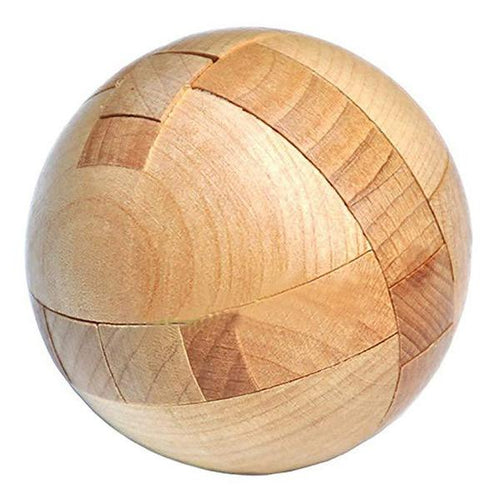 Wooden Puzzle Magic Ball Brain Teasers Intelligence Game