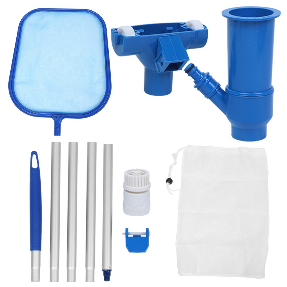 Swimming pool cleaning tool set