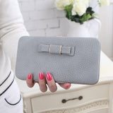 Bowknot Clutch Wallet Card/Phone Holder for Women Long Style Wallet