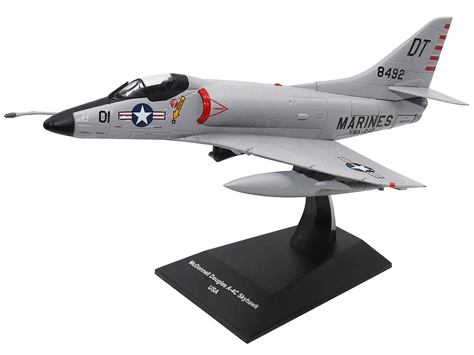 McDonnell Douglas A-4C Skyhawk Attack Aircraft "US Navy" 1/72 Diecast Model by Militaria Die Cast - Minihomy